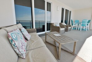 Balcony access from Master Bedroom.