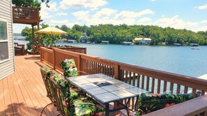 View from our lower level deck
