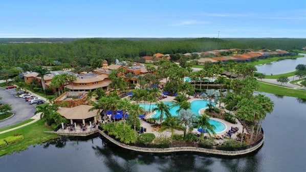 Main pool and Tiki Bar