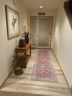Entryway - welcome to our home away from home!