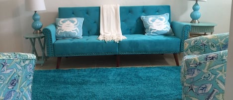 Cool colors to relax by at your beach house by the ocean!!