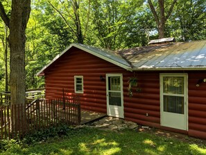 Cabin from back yard