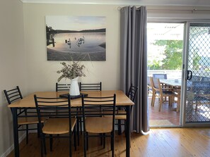 Indoor or outdoor dining