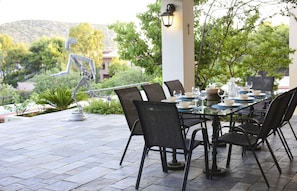 Outdoor dining
