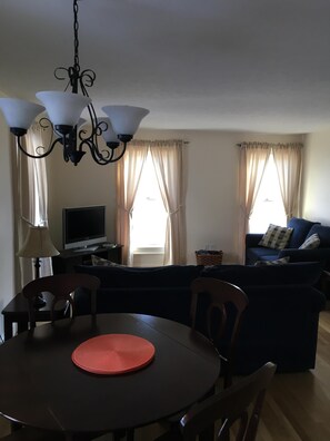 Dining Area and Living Room 