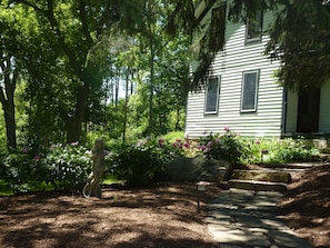 Front walkway.