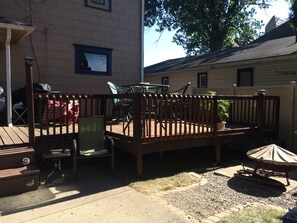 New deck addition