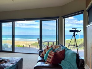 Perfectly positioned above the bridge at Moggs Creek - You'll love the views.