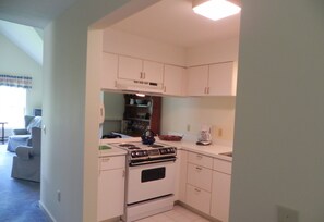 Kitchen stove area