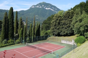 Tennis with a view