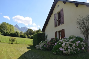 façade nord de la maison