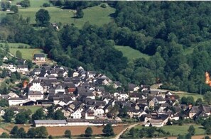 situation de la maison dans le village