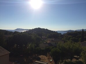 vue du balcon