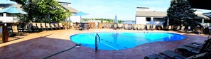 Pool with a lake view!