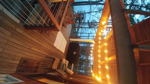 back porch- upper deck