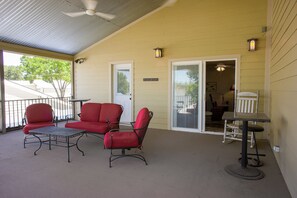 Upstairs deck - get away from it all!