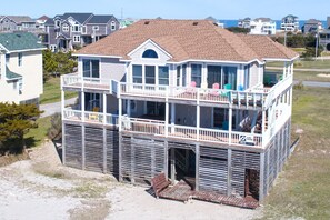 Only home in Mirlo Beach with its own private sandy soundfront beach.