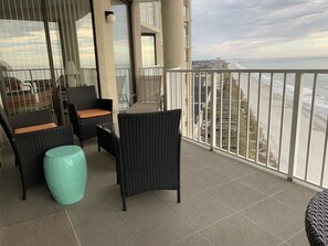 Balcony Facing Surfside Beach