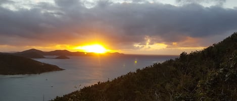 Wake up to beautiful sunrises over the Caribbean Sea