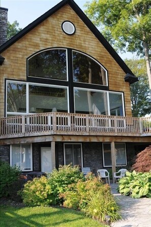 Lake House facing Hemlock Lake