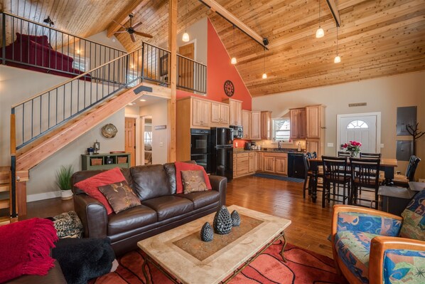 Feel the real cabin experience. This cozy place destined to create unforgettable memories.