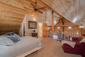 Spacious loft for a lovely family.
