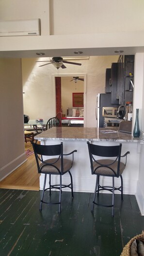 Plan your days activities over a fresh cup of coffee at the nook.