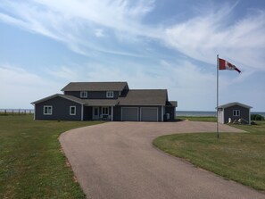 Front of the house from the driveway