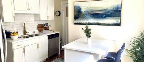 Kitchen renovation completed in March 2022.