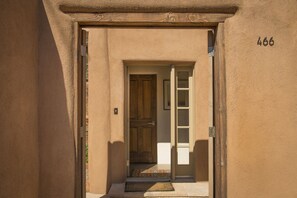 Two sets of doors for security and privacy