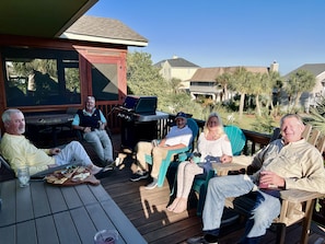 Large Deck with Screened-in Porch