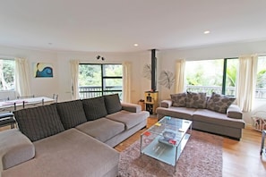 Living room at 60 Waiheke