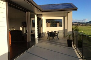 Upstairs deck