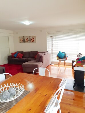 Open plan living space