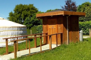 Enceinte de lâhĂ©bergement