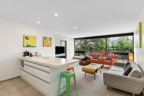 kitchen and Living Room