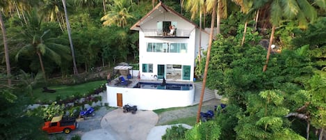 The "Gardenia" villa at Monkey Flower Villas, Koh Tao, Thailand