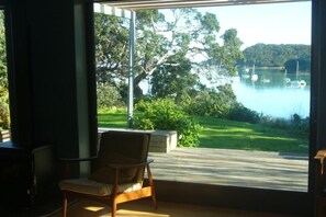 View from lounge in Main House