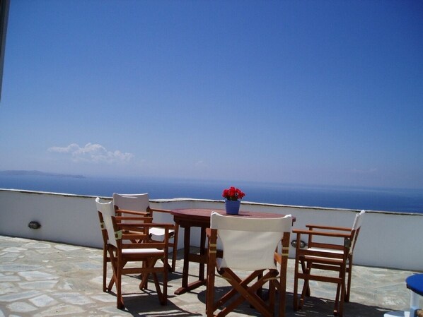 Upper terrace