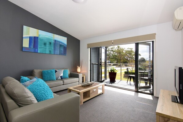 Lounge Room opening up onto north facing deck