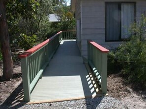 Ramp to Casuarina Cottage