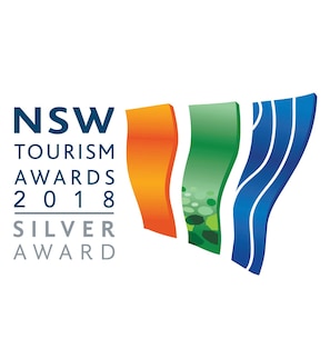NSW Tourism Silver Award WINNERR