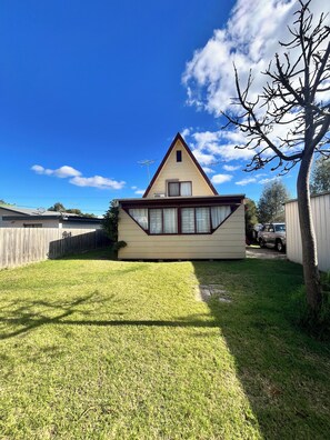 Rear of house