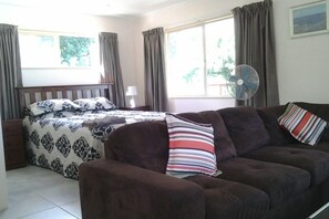 comfortable sleeping area