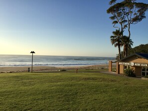 South end of Mollymook Beach 2km away