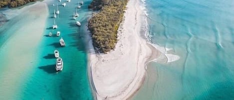 Beautiful pic of the Myola Creek and Spit where it meets the Bay. Awesome walk!