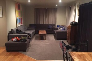Open Plan Lounge/Dining/Kitchen Upstairs