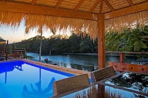 Relax by the Waterfront Pool!