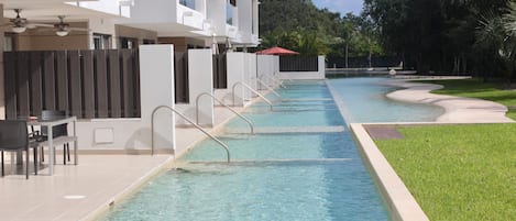 Terrace with access to the Pool