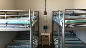 Bedroom 3 - 4 single beds